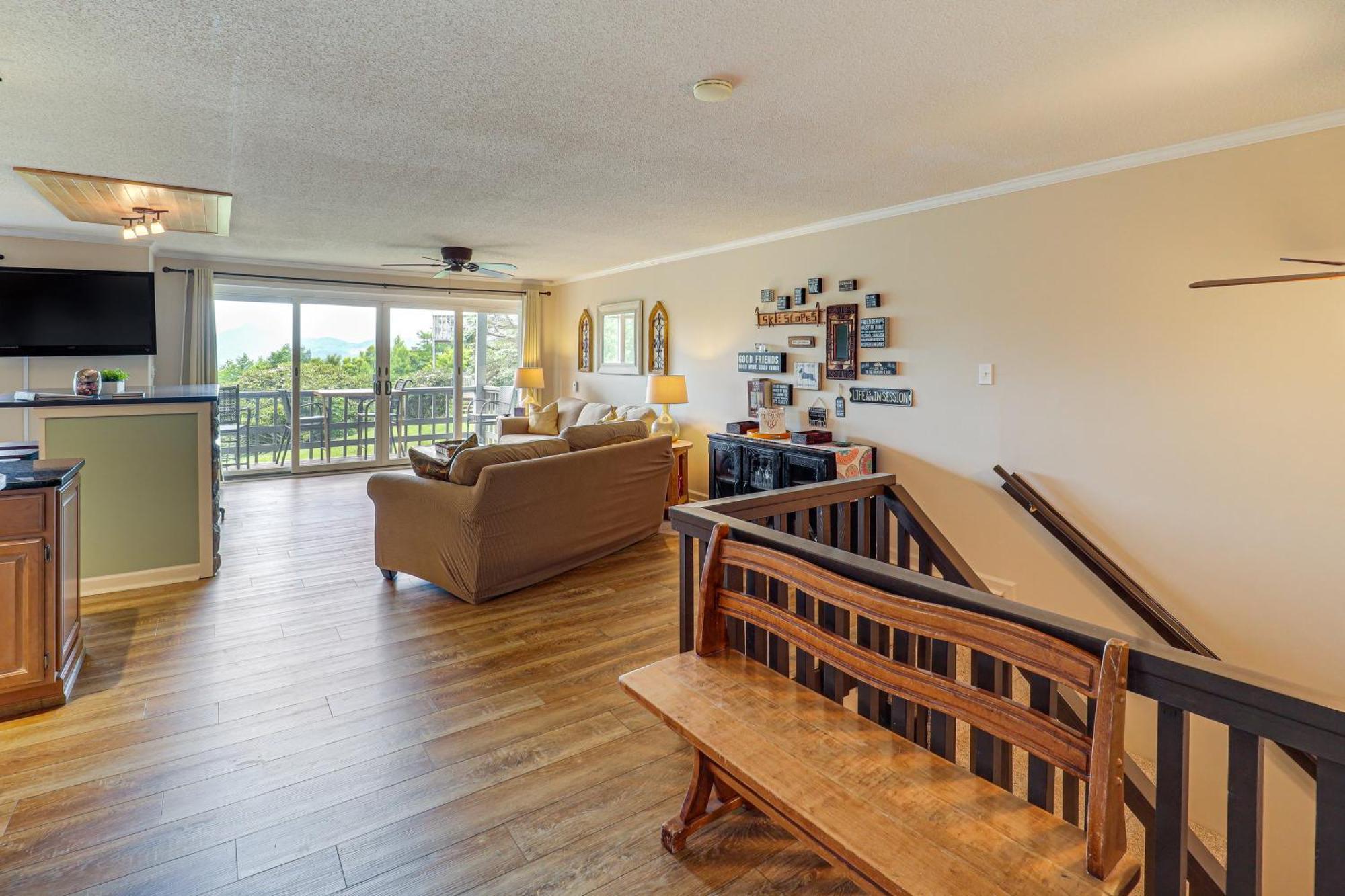 Banner Elk Mountain-View Condo 3 Mi To Skiing! エクステリア 写真
