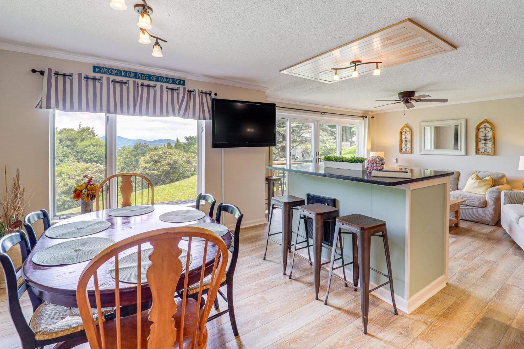 Banner Elk Mountain-View Condo 3 Mi To Skiing! エクステリア 写真